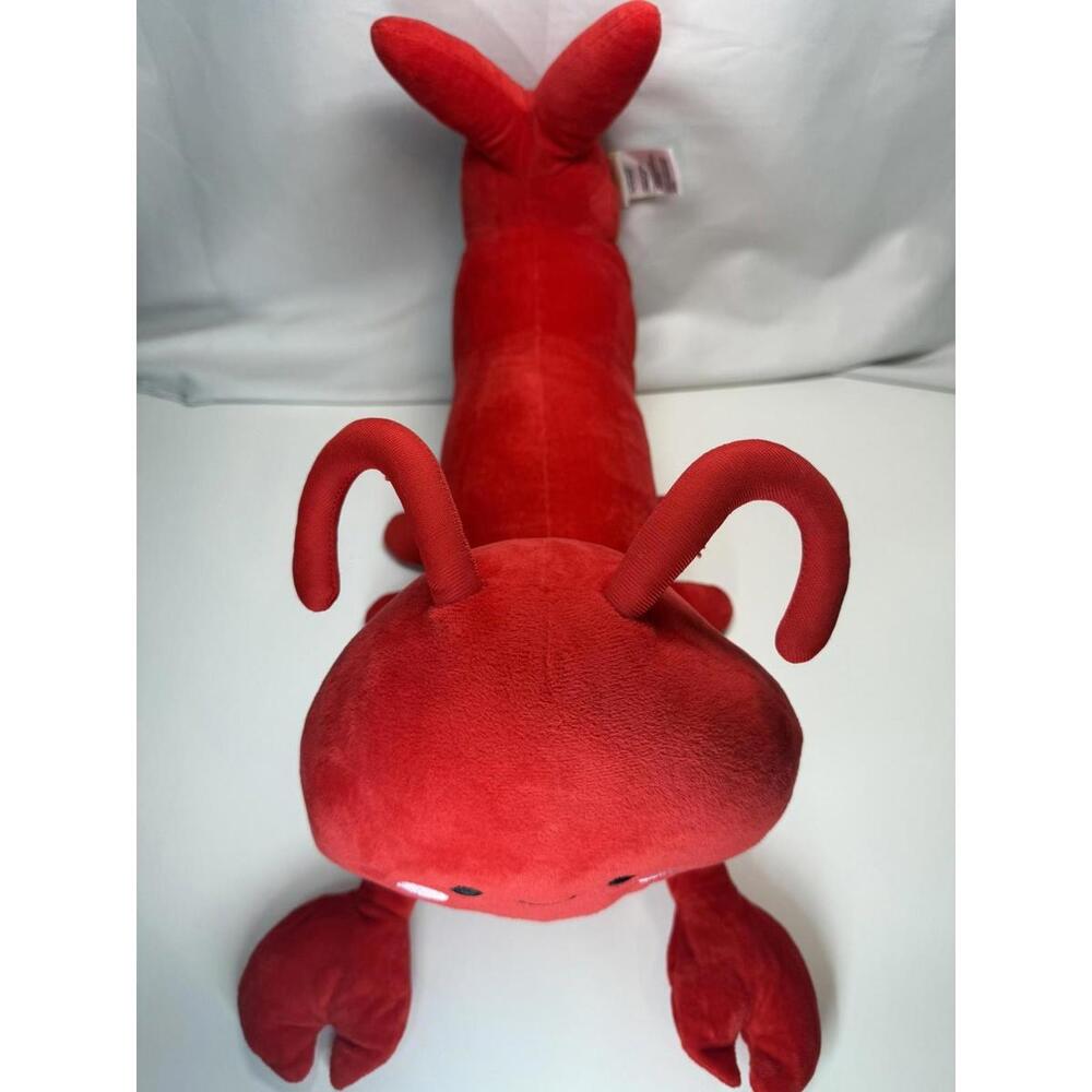 21.5" MemeCoco Cute Red Lobster Crawfish Plush Stuffed Animal Soft Toy - Picture 3 of 12